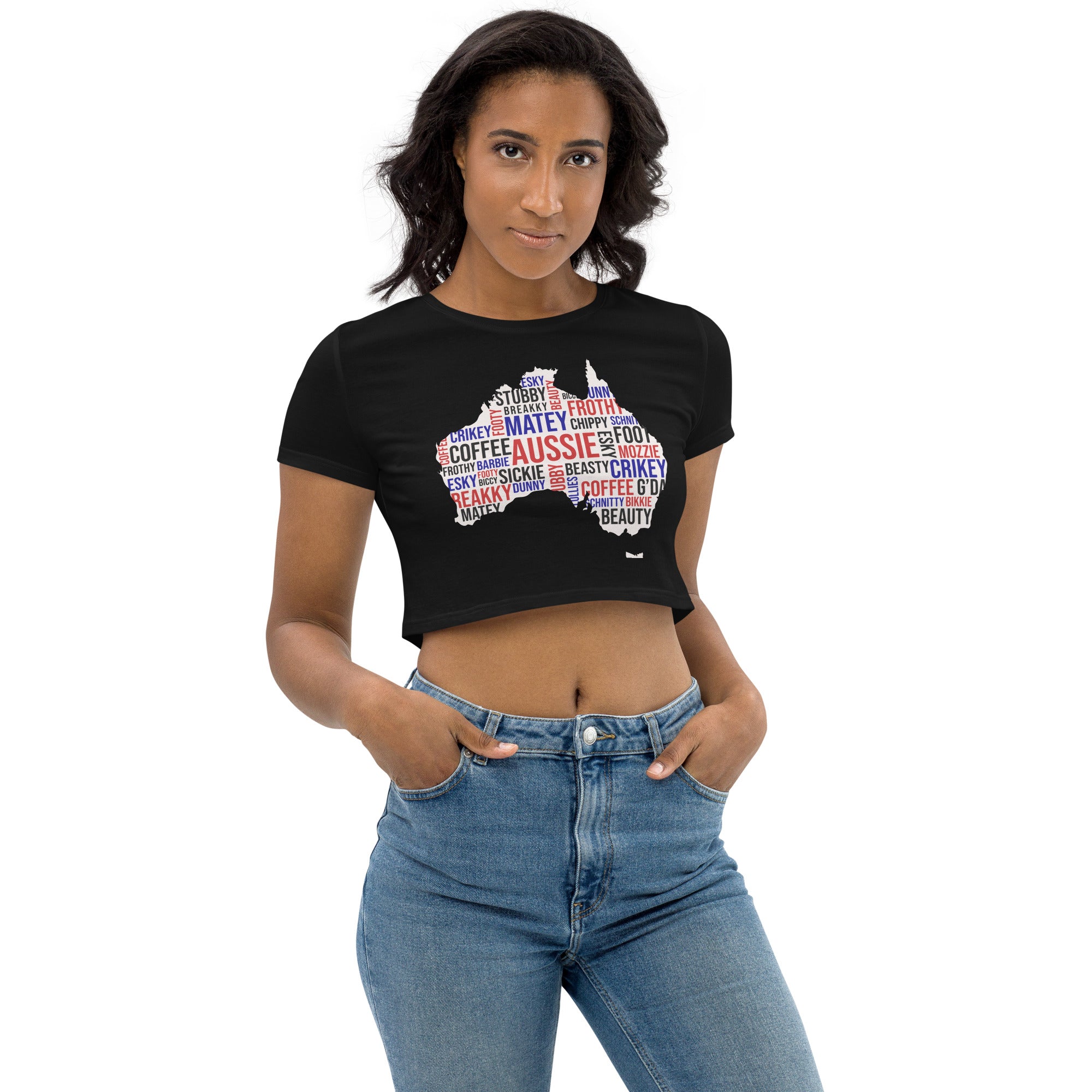 Women's Crop Top : Aussie collection