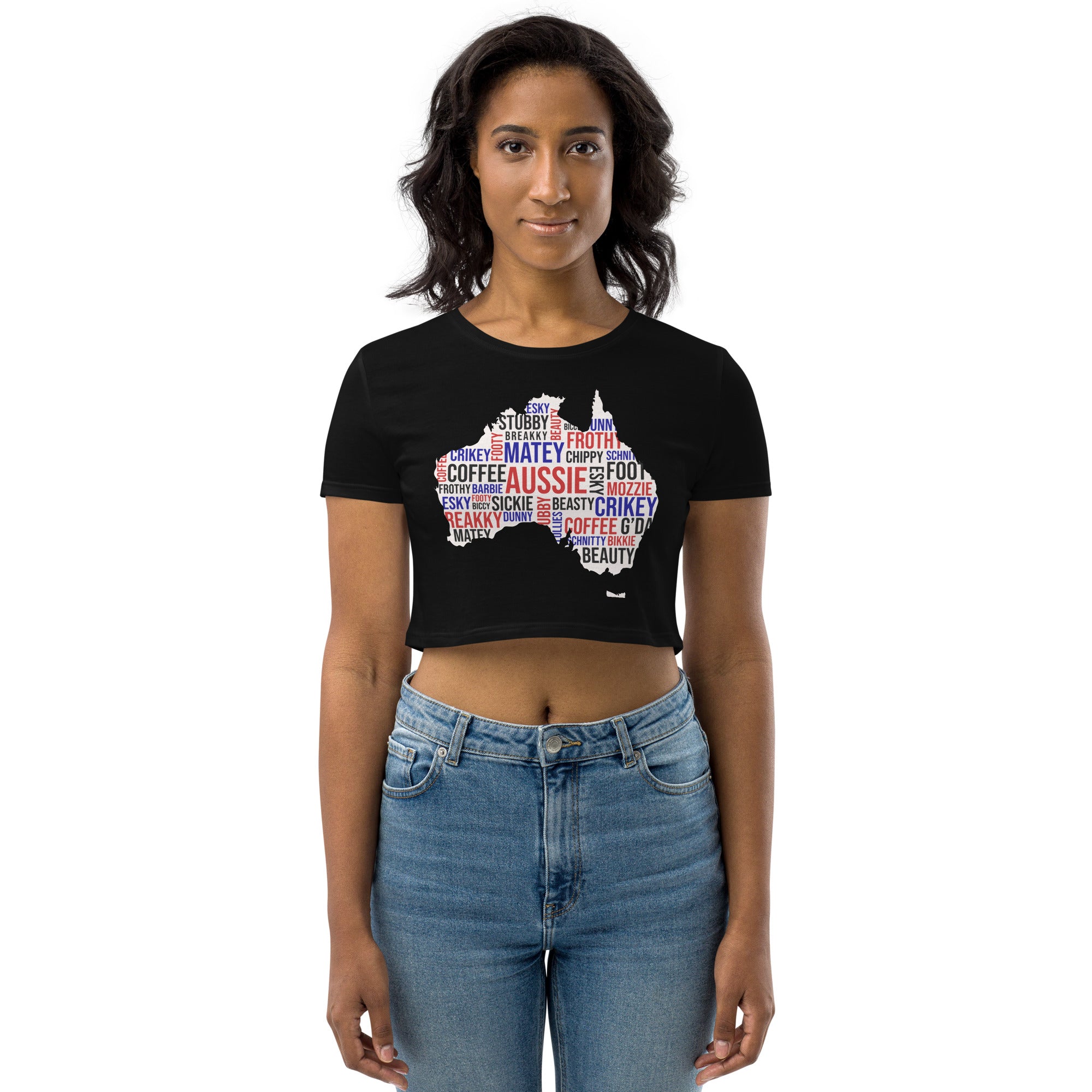 Women's Crop Top : Aussie collection