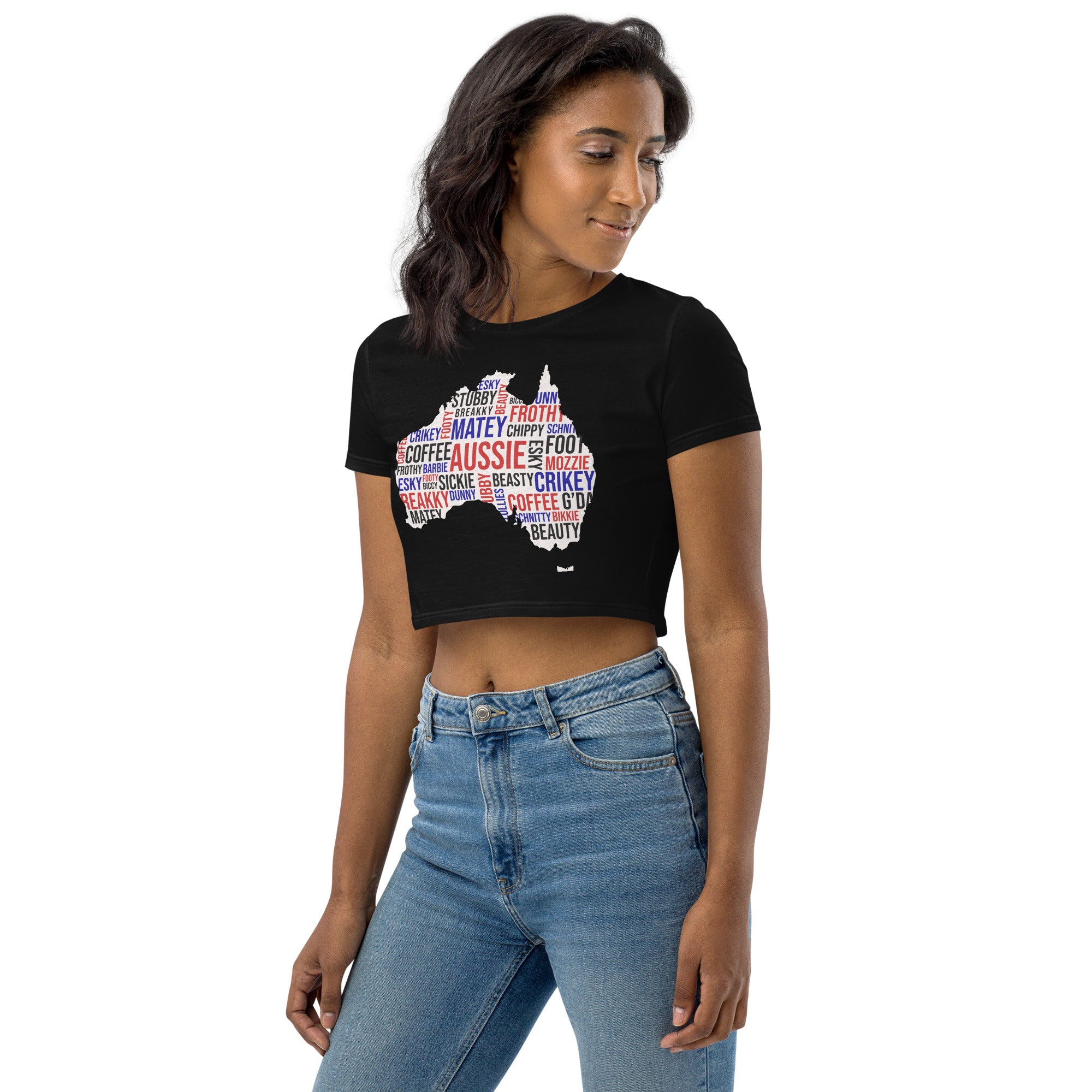 Women's Crop Top : Aussie collection