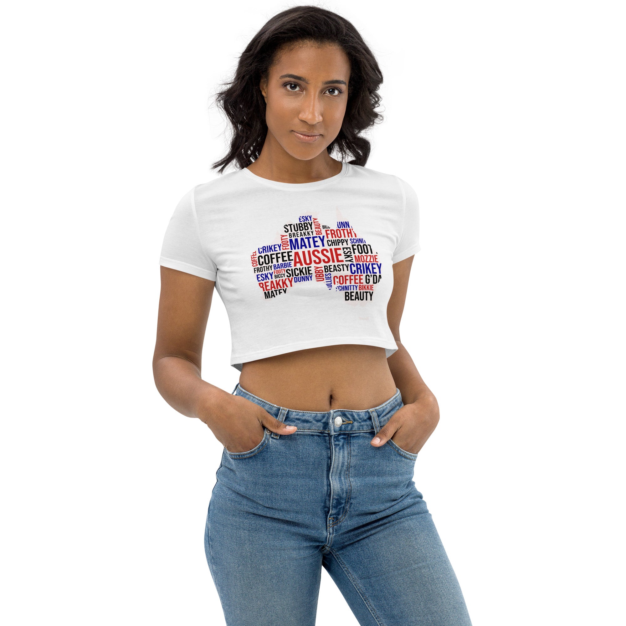 Women's Crop Top : Aussie collection