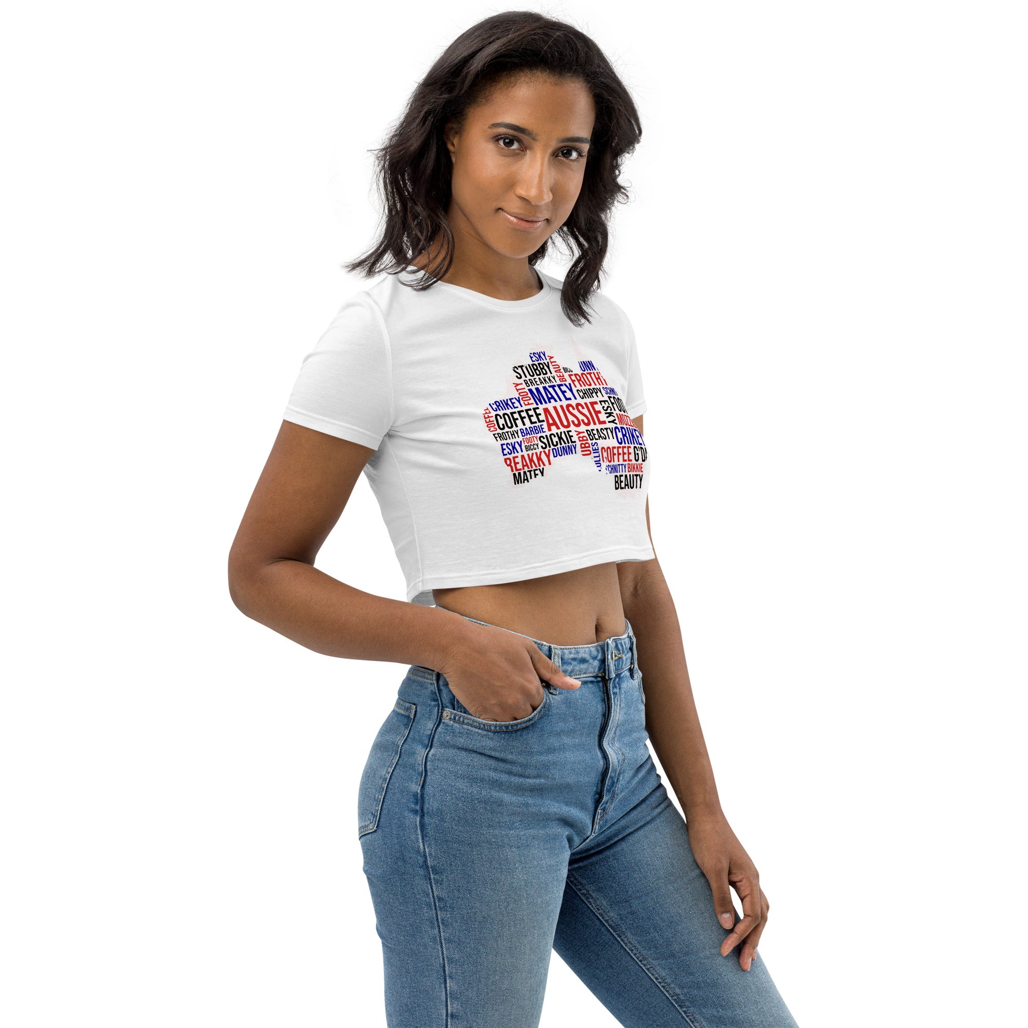 Women's Crop Top : Aussie collection